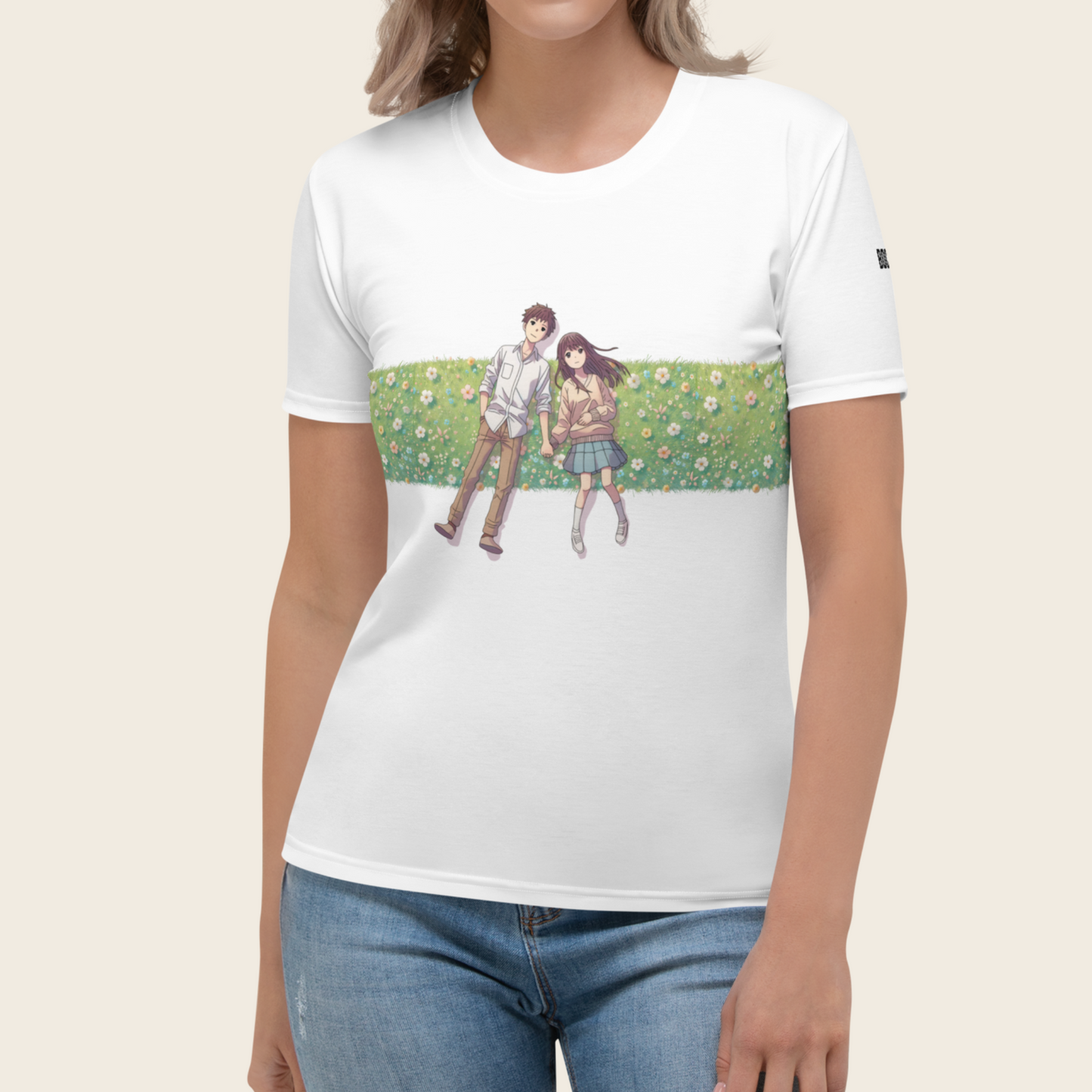 Women's T-Shirt: Romantic Daydream in Bloom