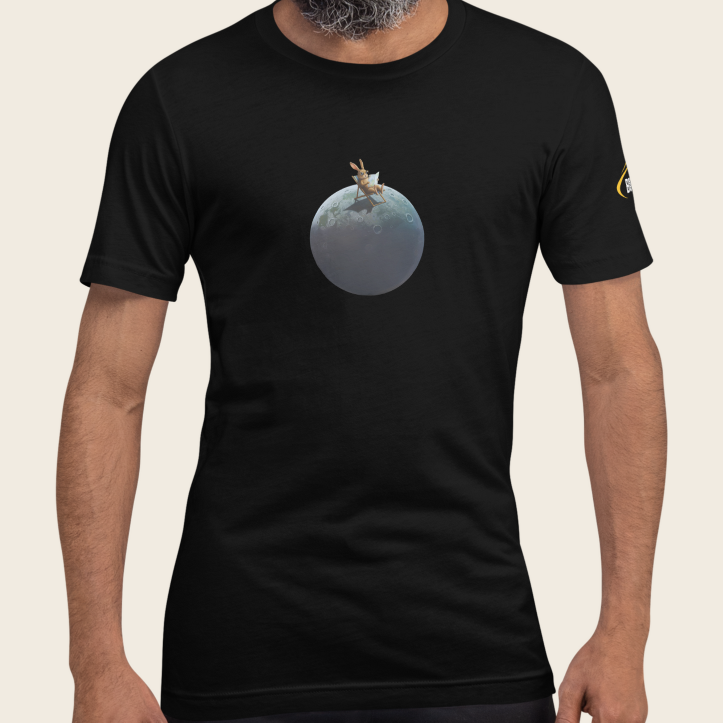 Unisex T-Shirt: The Bunny on the Moon