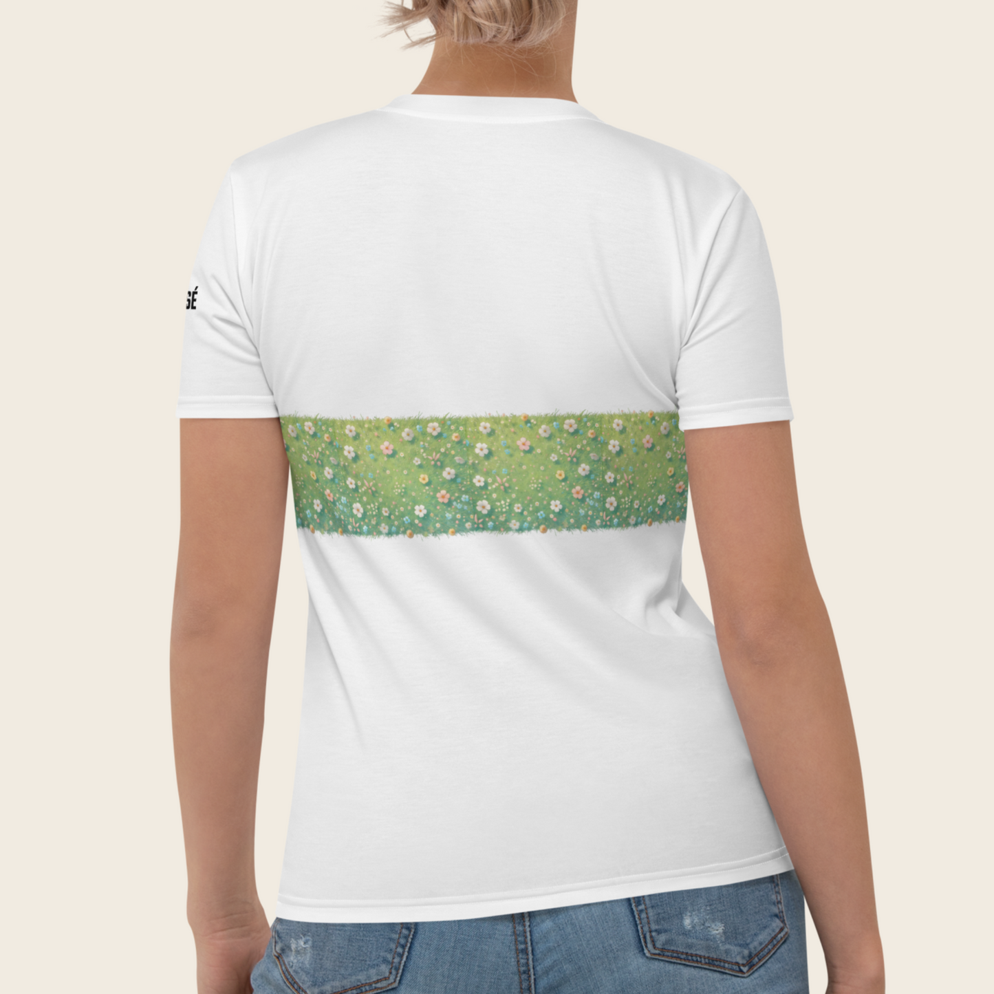 Women's T-Shirt: Romantic Daydream in Bloom