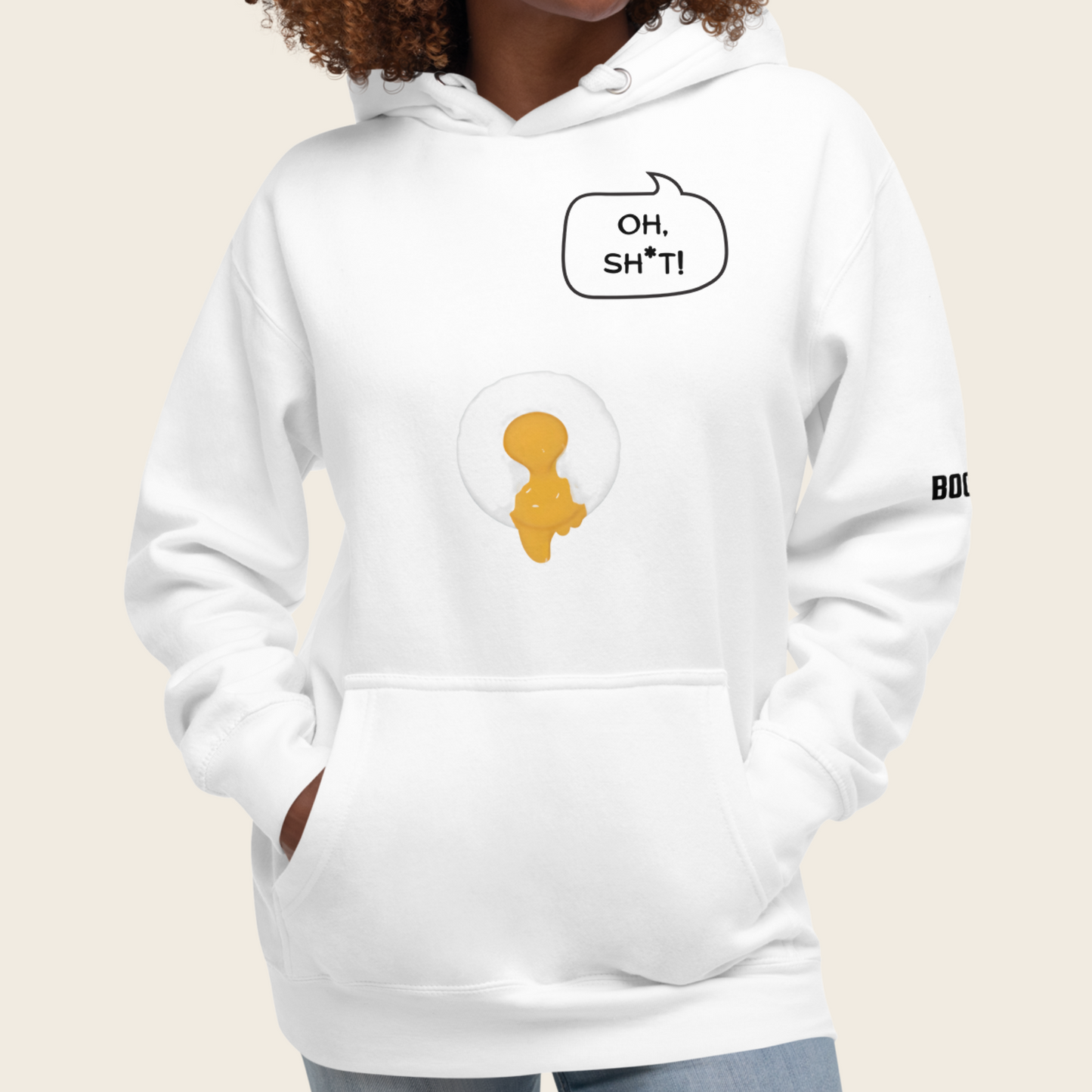 Unisex Hoodie: Oh, Sh*t! The Spilled Yolk